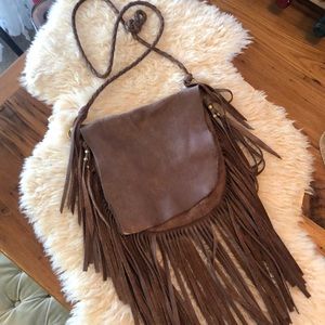 Sweetgrass Leather Dusty Cocoa bag